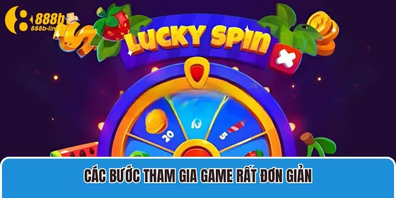 Các bước tham gia game Lucky 888B rất đơn giản