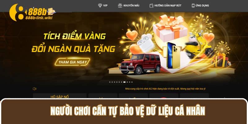 Người chơi cần tự bảo vệ dữ liệu cá nhân khi chơi cá cược trực tuyến